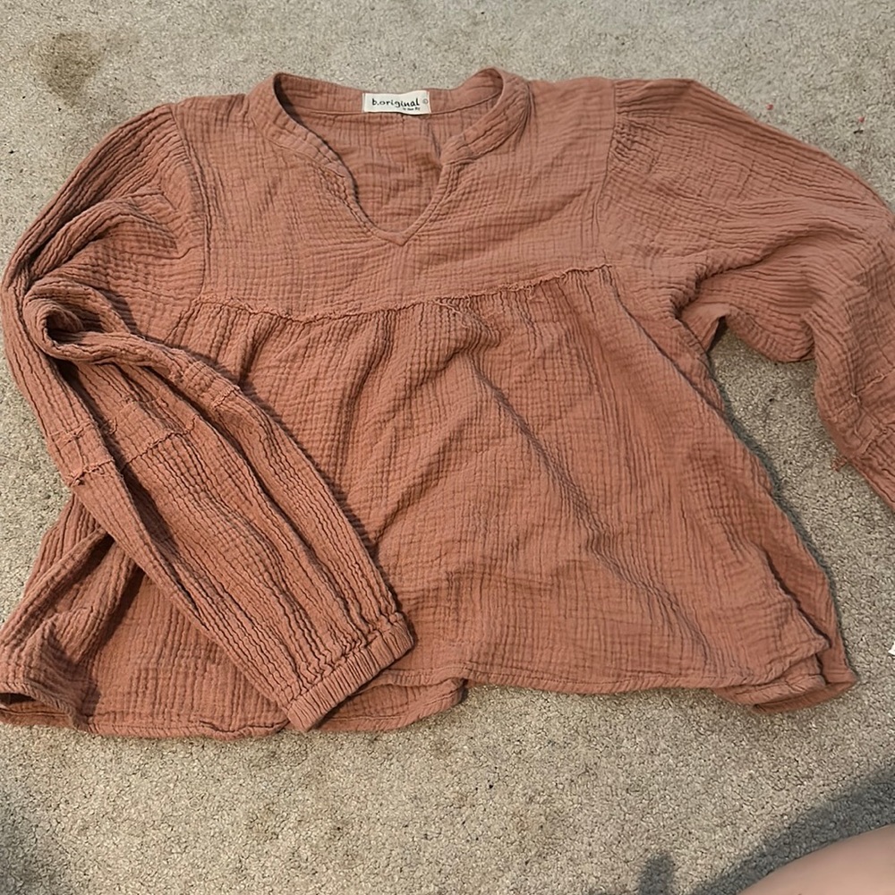 B.original blush pink top